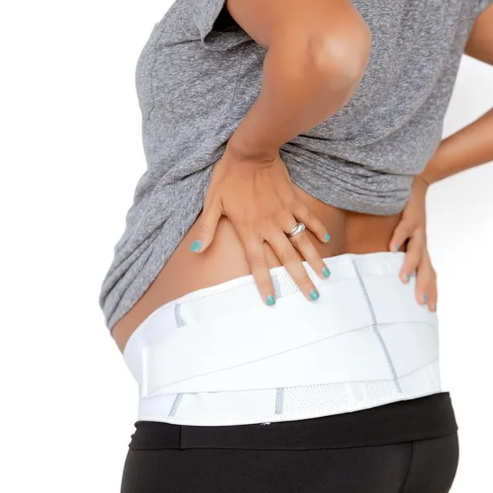 Pregnancy support band maternity